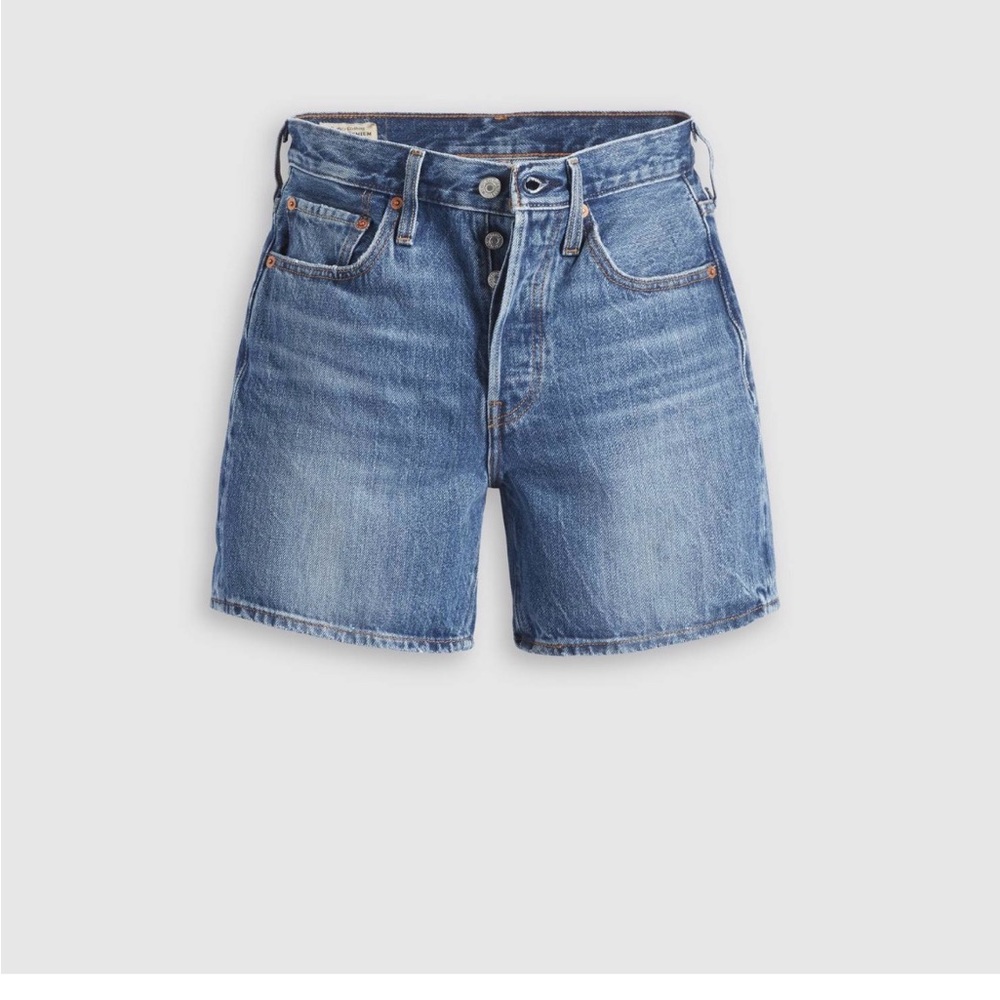 Levi's Classic Blue Denim Shorts